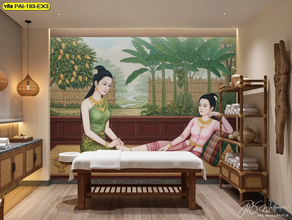 ตกแต่งภายในร้านสปาให้สวยงามด้วย ภาพพิมพ์ตกแต่งร้านสปา จาก DDS