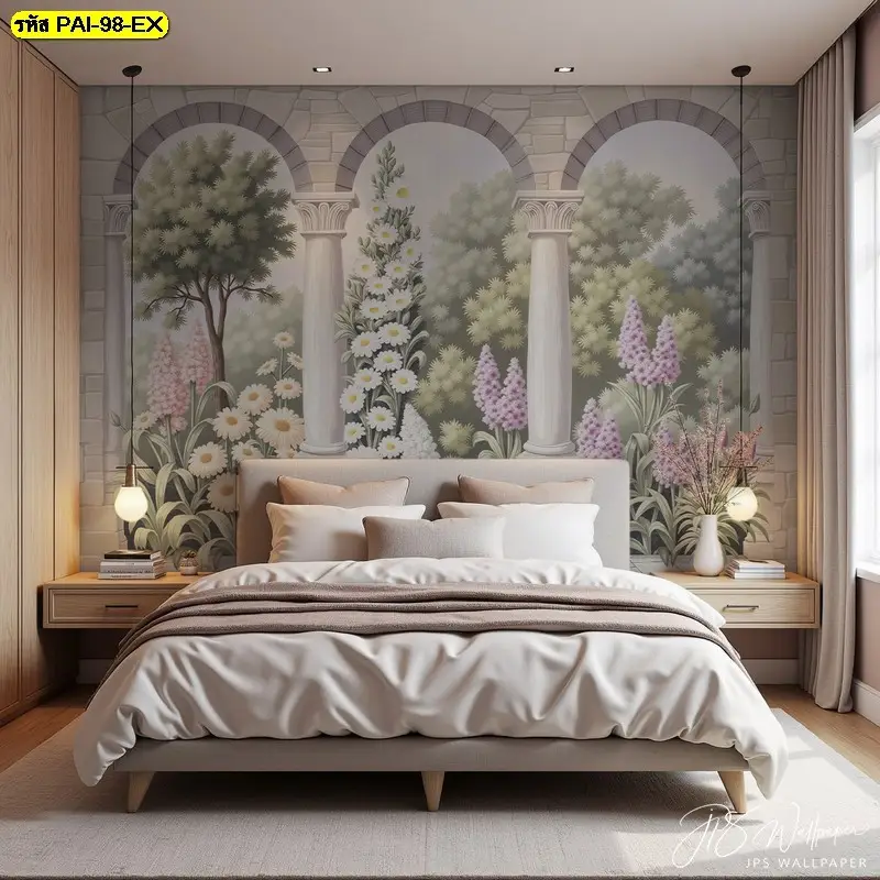 ปรับเปลี่ยนบรรยากาศบ้าน ด้วยวอลเปเปอร์ลายกรุผนังธรรมชาติสวยๆ