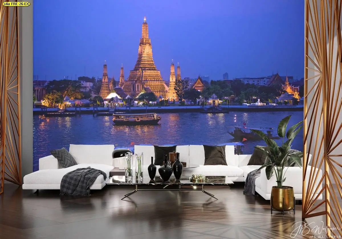 เพิ่มบรรยากาศอบอุ่นด้วยวอลเปเปอร์วัดอรุณ วัดไทย สร้างความหรูหรา