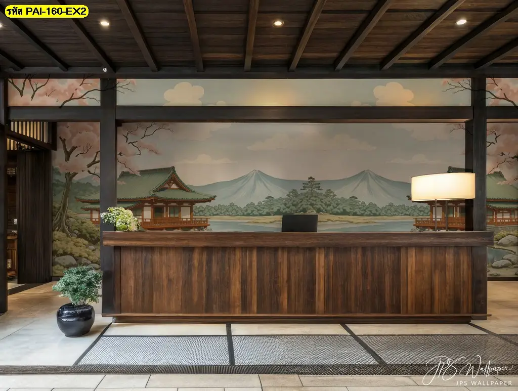 รูปภาพตกแต่งผนังร้านอาหารญี่ปุ่น สามารถใส่ชื่อผู้บริจาคหรือข้อความพิเศษได้
