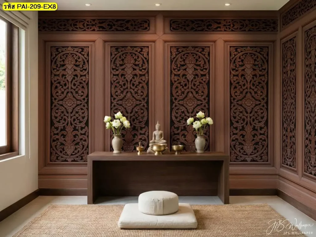 วอลเปเปอร์ลายไม้คลาสสิก รับพิมพ์และติดตั้ง เป็นไอเดียแต่งผนังที่ช่วยยกระดับบรรยากาศโดยรวม